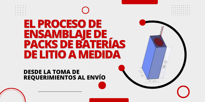 El Proceso de Ensamblaje de Packs de Baterías de Litio a Medida
