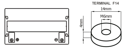 Dimensions (mm) RDC12-90