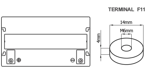 Dimensions (mm) RDG12-90