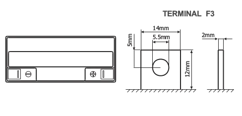 Dimensions (mm) RGP12-18