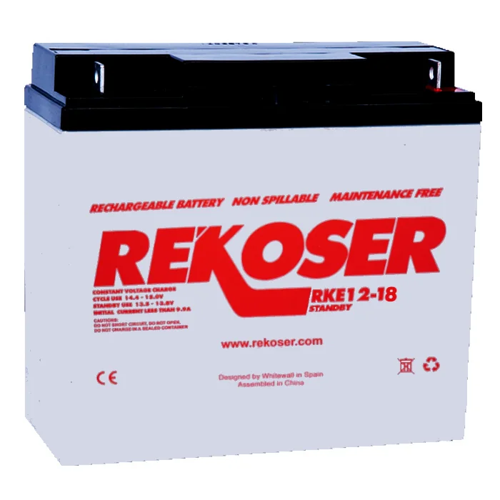 RGP12-18 – 12 V 18 Ah AGM battery
