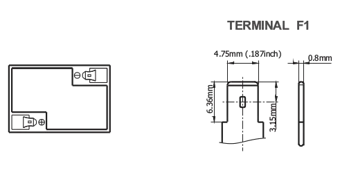Dimensions (mm) RGP12-2.6