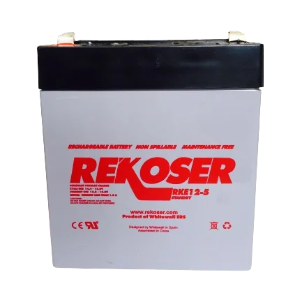 RGP12-5 – 12 V 5 Ah AGM battery