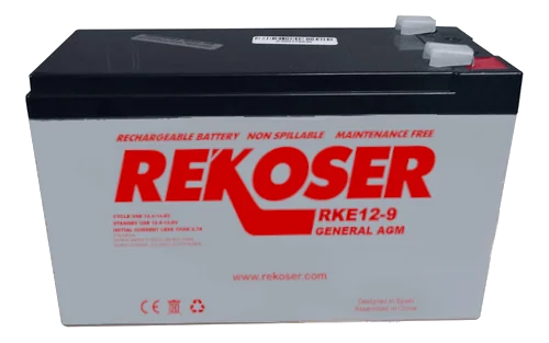 RGP12-9 – Batería AGM de 12 V y 9 Ah