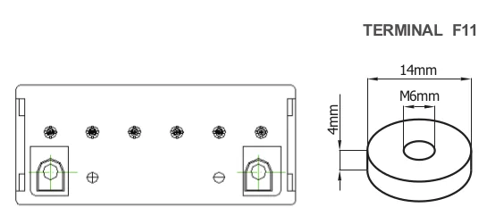 Dimensions (mm) ROS12-100