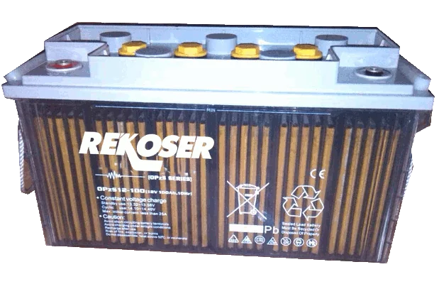 ROS12-100 – 12 V 100 Ah OPzS battery
