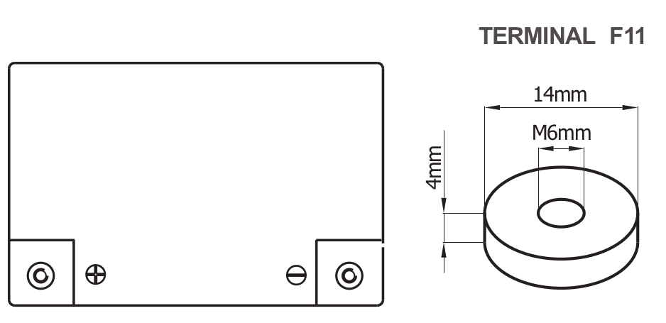 Dimensions (mm) ROS12-50