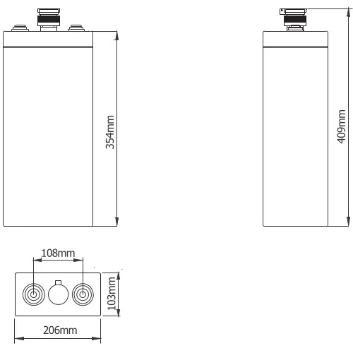 Dimensions (mm) ROS2-150