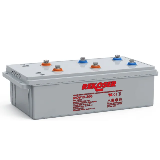 ROV12-200 – 12 V 200 Ah OPzV battery