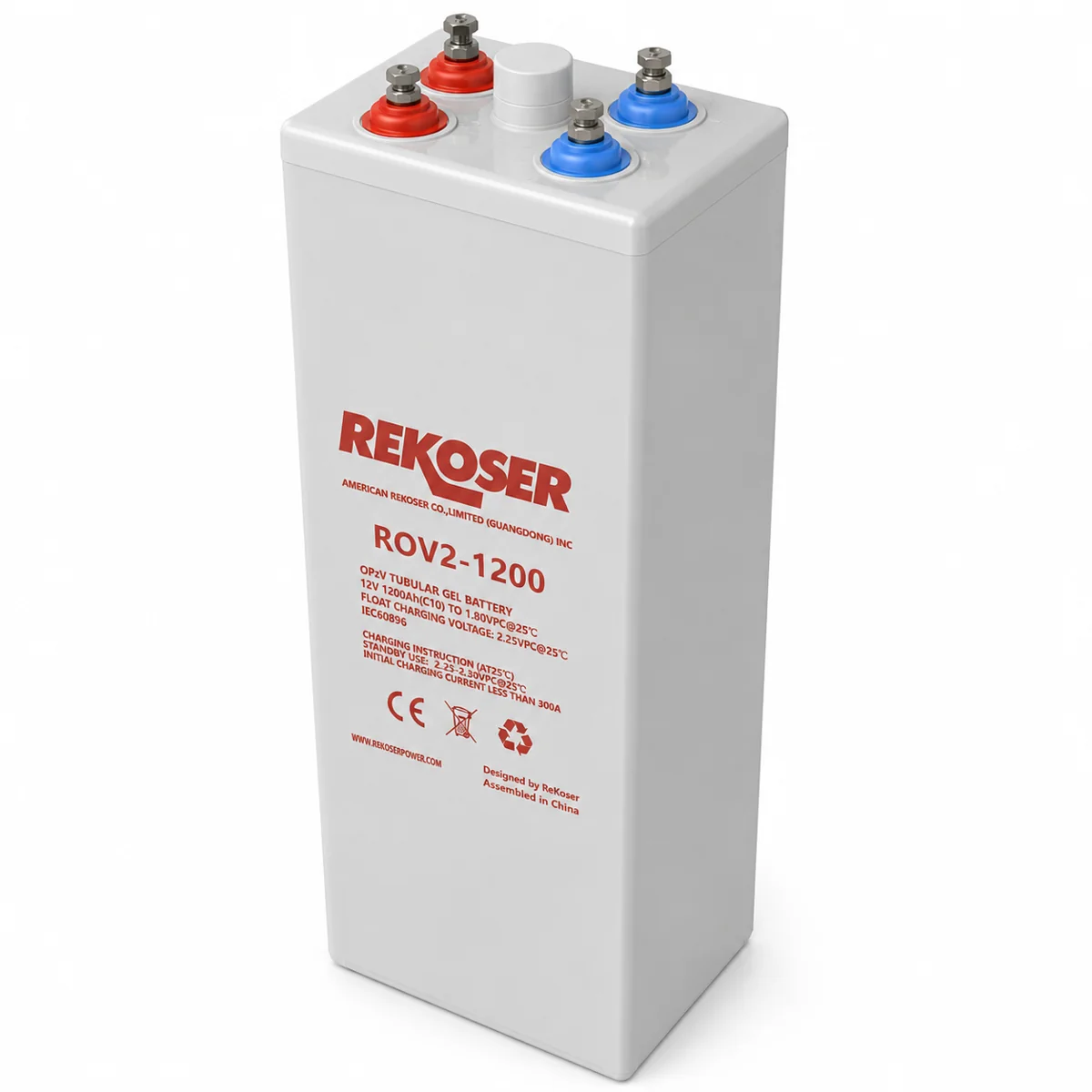 ROV2-1200 – 2 V 1200 Ah OPzV battery