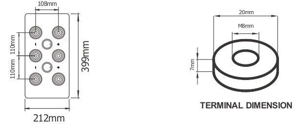 Dimensions (mm) ROV2-1800