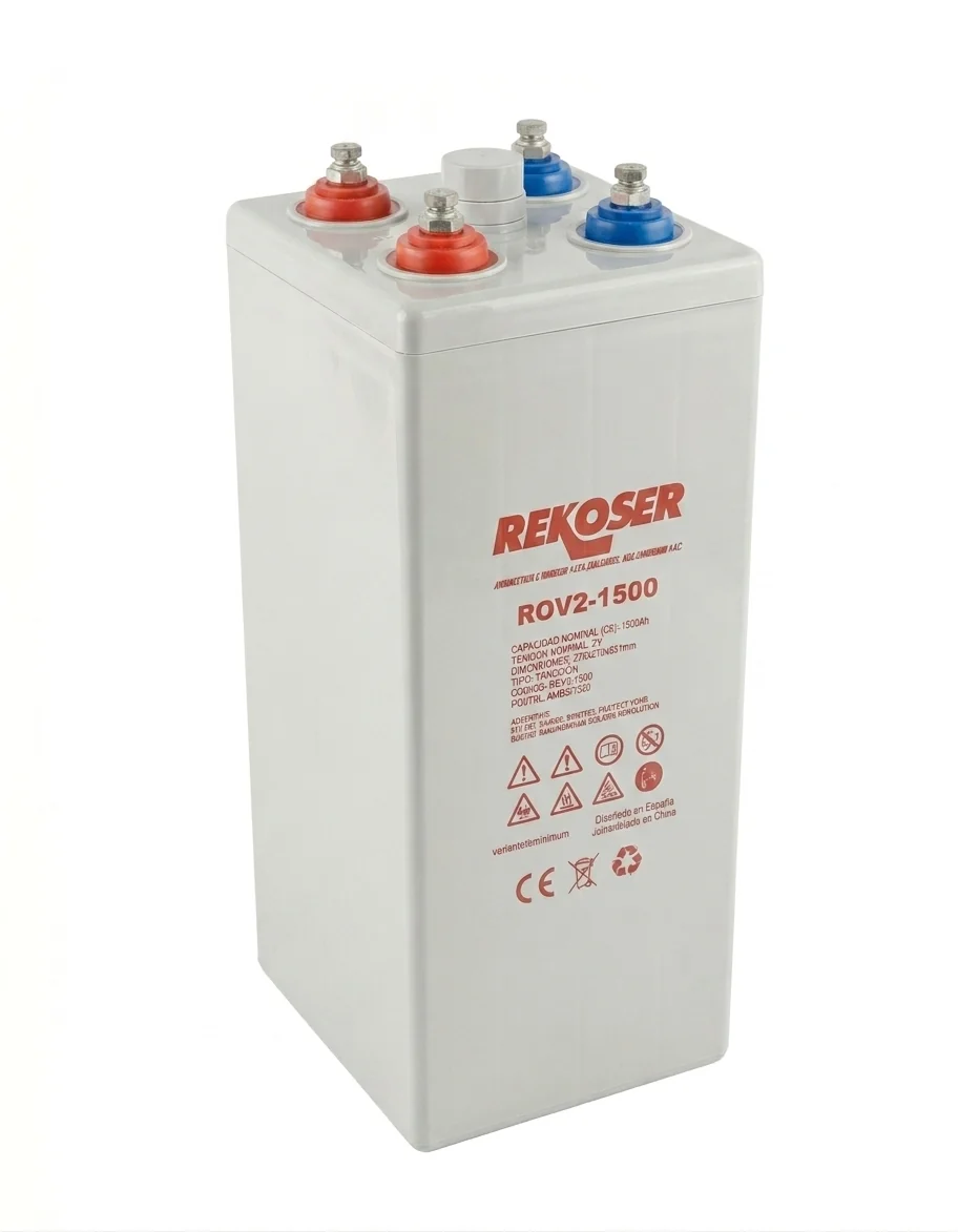 ROV2-2000 – Batería OPzV de 2 V y 2000 Ah