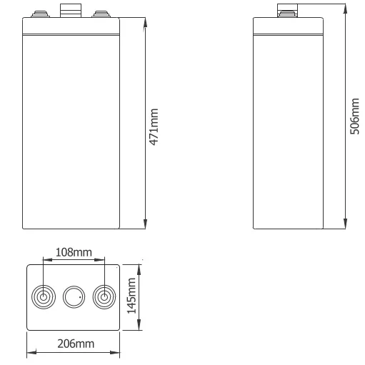Dimensions (mm) ROV2-420