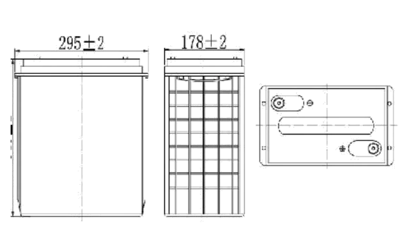 Dimensions (mm) ROV6-250
